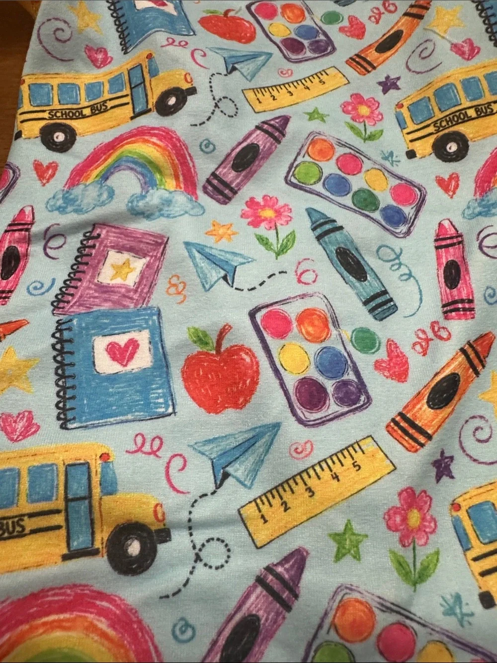 Griffy & Drake Back to School Ruffle Dog Shirt Small 7-10 Lbs NWT